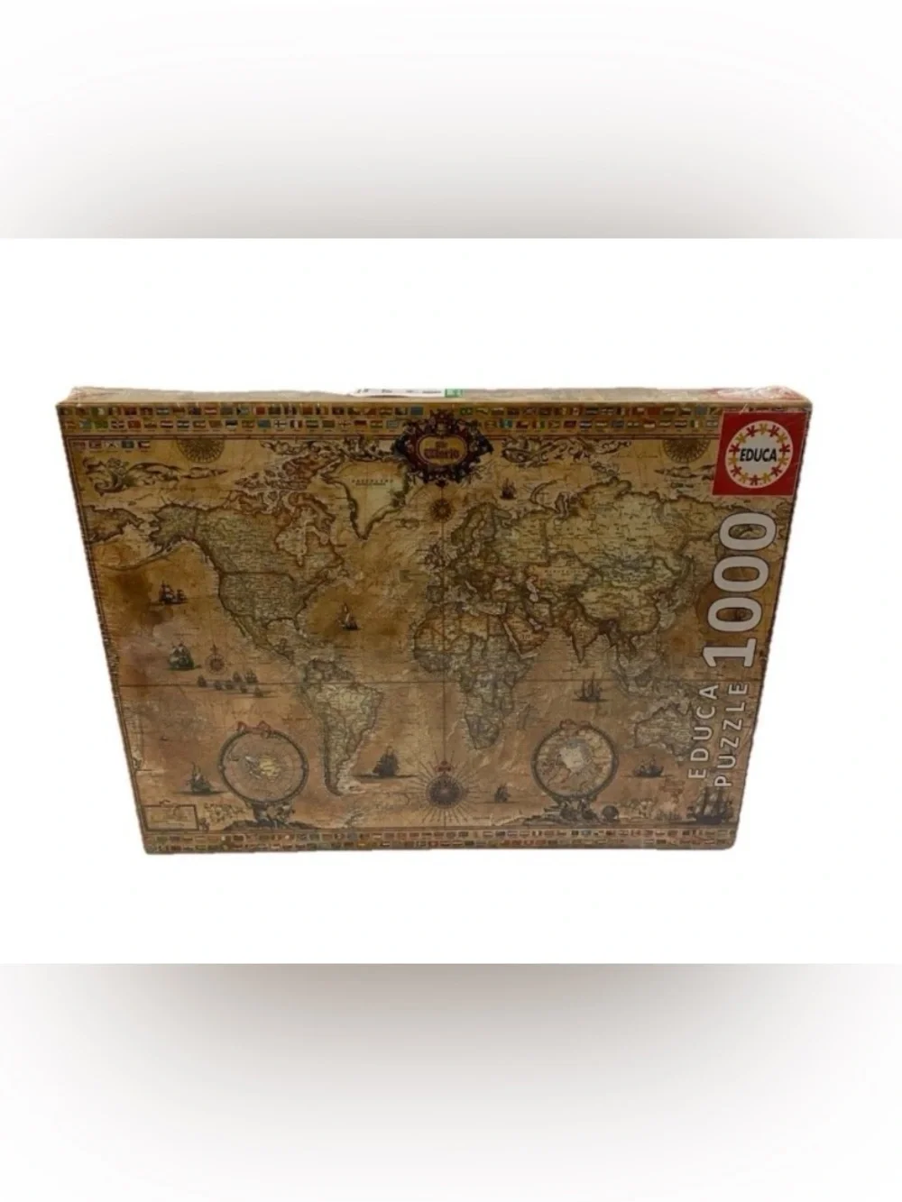Educa World Map Puzzle 1000 Pieces - Brand New and Sealed NWT
